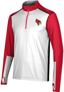ProSphere Illinois State Redbirds Mens Red Counter Long Sleeve 1/4 Zip Pullover
