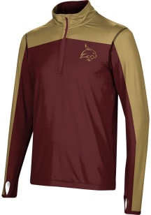 ProSphere Texas State Bobcats Mens Maroon Sharp Long Sleeve 1/4 Zip Pullover