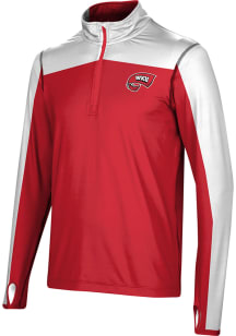 ProSphere Western Kentucky Hilltoppers Mens Red Sharp Long Sleeve 1/4 Zip Pullover