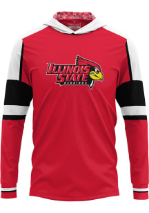 ProSphere Illinois State Redbirds Mens Red Throwback Long Sleeve Hoodie