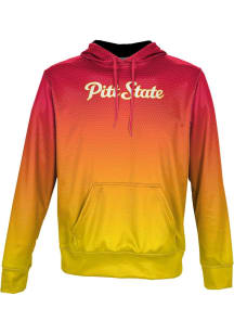 ProSphere Pitt State Gorillas Mens Red Zoom Long Sleeve Hoodie