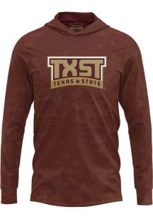 ProSphere Texas State Bobcats Mens Maroon Disrupter Long Sleeve Hoodie