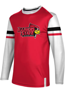 ProSphere Illinois State Redbirds Red Old School Long Sleeve T Shirt