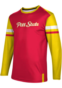 ProSphere Pitt State Gorillas Red Old School Long Sleeve T Shirt
