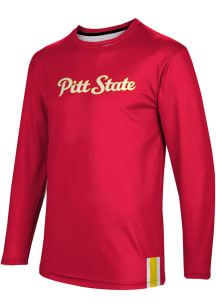 ProSphere Pitt State Gorillas Red Solid Long Sleeve T Shirt
