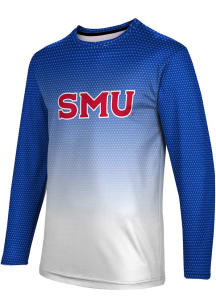 ProSphere SMU Mustangs Blue Zoom Long Sleeve T Shirt