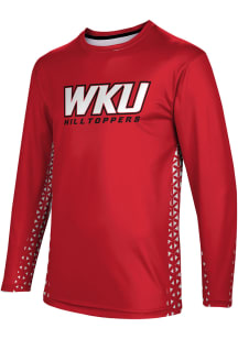 ProSphere Western Kentucky Hilltoppers Red Geometric Long Sleeve T Shirt