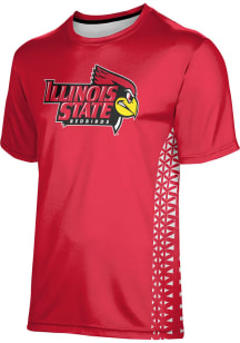ProSphere Illinois State Redbirds Red Geometric Short Sleeve T Shirt
