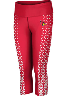 ProSphere Illinois State Redbirds Womens Red Geometric Pants