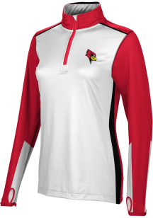 ProSphere Illinois State Redbirds Womens Red Counter 1/4 Zip Pullover