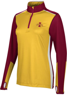 ProSphere Iowa State Cyclones Womens Cardinal Counter 1/4 Zip Pullover