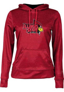 ProSphere Illinois State Redbirds Womens Red Heather Hooded Sweatshirt