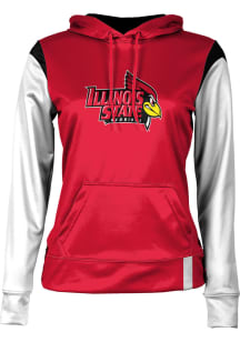 ProSphere Illinois State Redbirds Womens Red Tailgate Hooded Sweatshirt