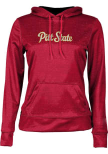 ProSphere Pitt State Gorillas Womens Red Heather Hooded Sweatshirt