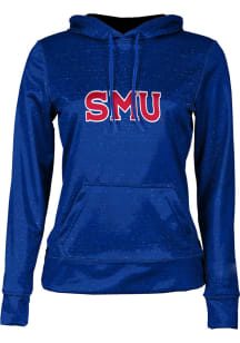 ProSphere SMU Mustangs Womens Blue Heather Hooded Sweatshirt