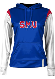 ProSphere SMU Mustangs Womens Blue Tailgate Hooded Sweatshirt