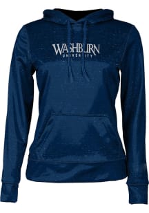 ProSphere Washburn Ichabods Womens Blue Heather Hooded Sweatshirt