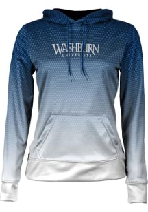 ProSphere Washburn Ichabods Womens Blue Zoom Hooded Sweatshirt