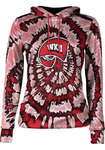 ProSphere Western Kentucky Hilltoppers Womens Red Tie Dye Hooded Sweatshirt