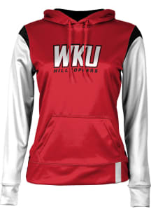 ProSphere Western Kentucky Hilltoppers Womens Red Tailgate Hooded Sweatshirt