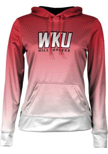 ProSphere Western Kentucky Hilltoppers Womens Red Zoom Hooded Sweatshirt