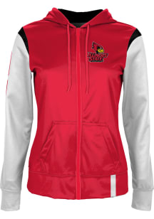 ProSphere Illinois State Redbirds Womens Red Tailgate Light Weight Jacket