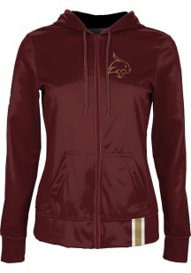 ProSphere Texas State Bobcats Womens Maroon Solid Light Weight Jacket