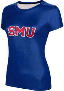 ProSphere SMU Mustangs Womens Blue Heather Short Sleeve T-Shirt