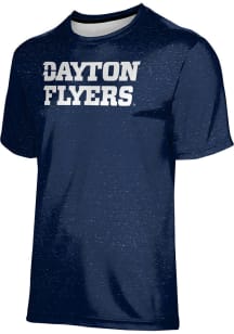 ProSphere Dayton Flyers Youth Navy Blue Heather Short Sleeve T-Shirt
