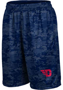 ProSphere Dayton Flyers Mens Navy Blue Digital Shorts