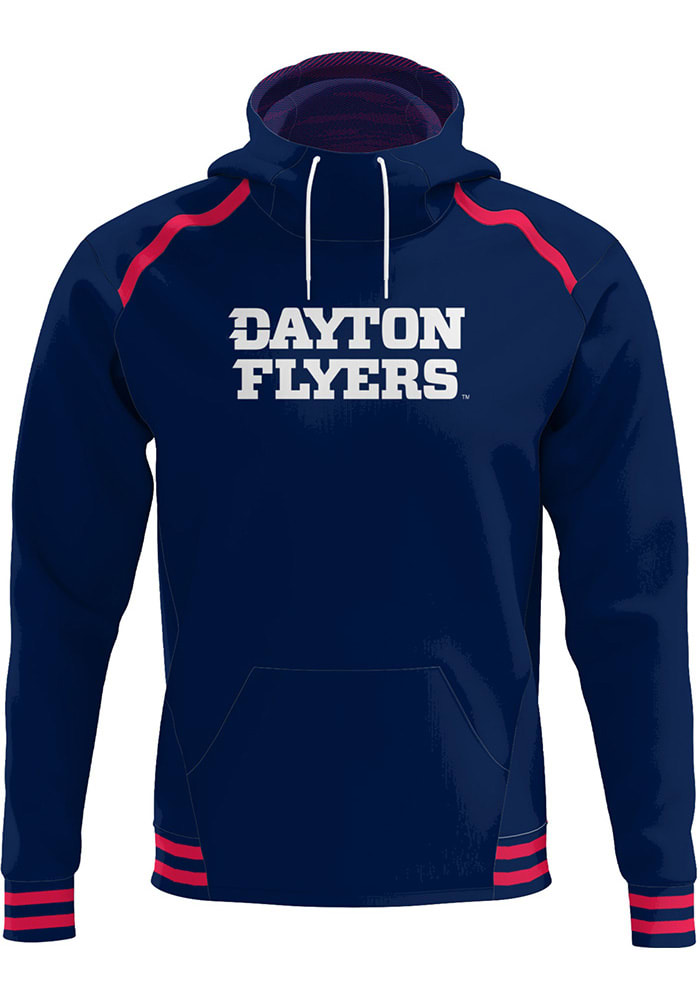 ProSphere Dayton Flyers Mens Navy Blue Classic Long Sleeve Hoodie