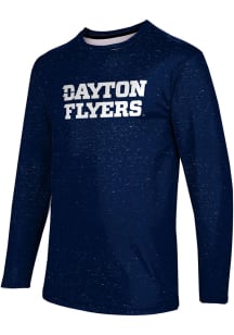 ProSphere Dayton Flyers Navy Blue Heather Long Sleeve T Shirt