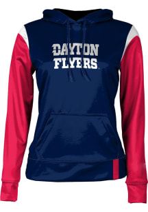 ProSphere Dayton Flyers Womens Navy Blue Tailgate Hooded Sweatshirt