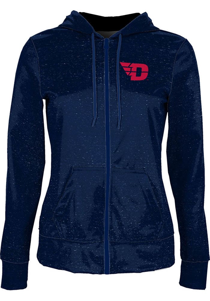 ProSphere Dayton Flyers Womens Navy Blue Heather Light Weight Jacket