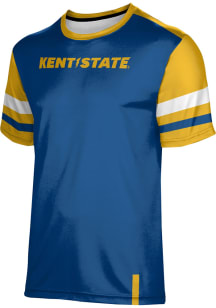 ProSphere Kent State Golden Flashes Navy Blue Old School Short Sleeve T Shirt