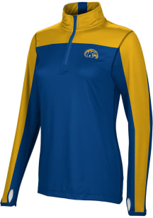 ProSphere Kent State Golden Flashes Womens Navy Blue Sharp 1/4 Zip Pullover