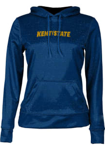 ProSphere Kent State Golden Flashes Womens Navy Blue Heather Hooded Sweatshirt