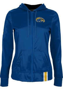 ProSphere Kent State Golden Flashes Womens Navy Blue Solid Light Weight Jacket