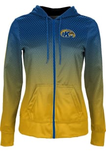 ProSphere Kent State Golden Flashes Womens Navy Blue Zoom Light Weight Jacket