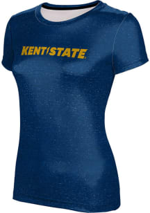 ProSphere Kent State Golden Flashes Womens Navy Blue Heather Short Sleeve T-Shirt