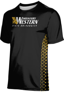 ProSphere Missouri Western Griffons Youth Black Geometric Short Sleeve T-Shirt