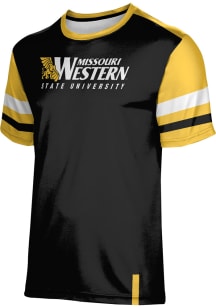ProSphere Missouri Western Griffons Youth Black Old School Short Sleeve T-Shirt