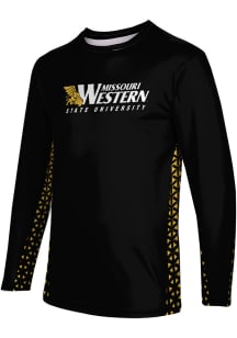 ProSphere Missouri Western Griffons Black Geometric Long Sleeve T Shirt