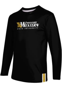ProSphere Missouri Western Griffons Black Solid Long Sleeve T Shirt