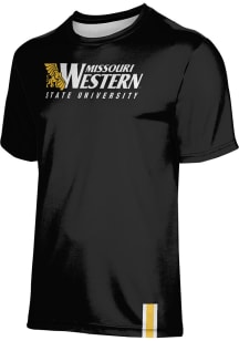 ProSphere Missouri Western Griffons Black Solid Short Sleeve T Shirt