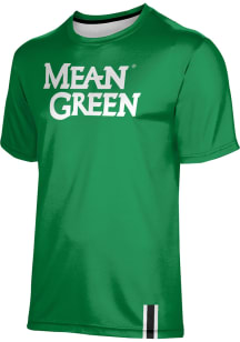 ProSphere North Texas Mean Green Youth Green Solid Short Sleeve T-Shirt