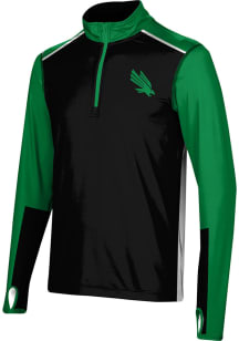 ProSphere North Texas Mean Green Mens Green Counter Long Sleeve 1/4 Zip Pullover