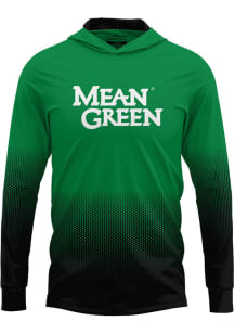 ProSphere North Texas Mean Green Mens Green Hex Pro Long Sleeve Hoodie