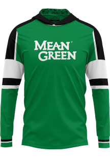 ProSphere North Texas Mean Green Mens Green Throwback Long Sleeve Hoodie