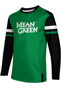 ProSphere North Texas Mean Green Green Old School Long Sleeve T Shirt